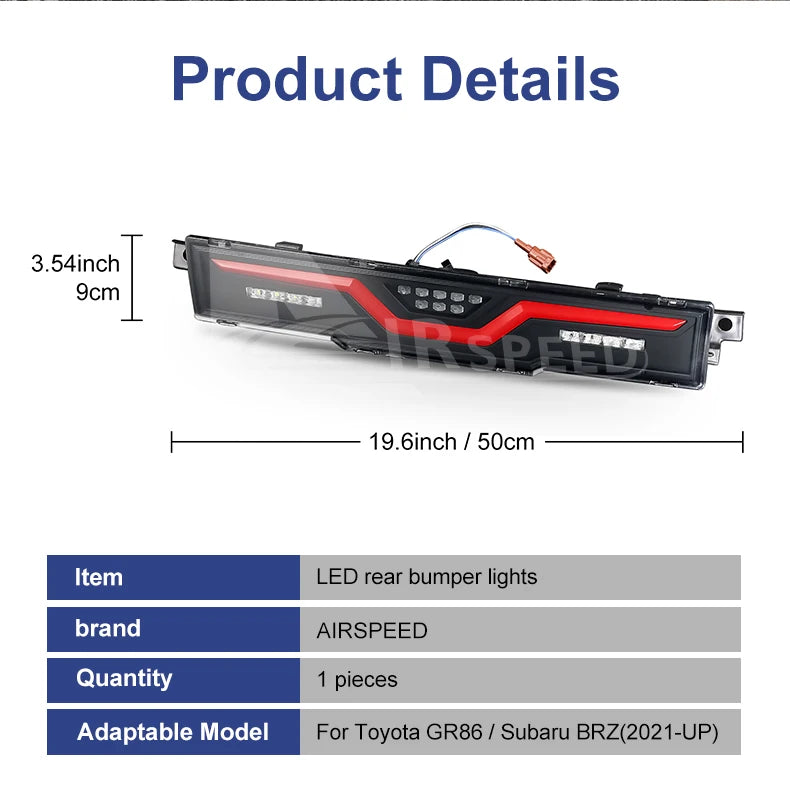2021-24 GR86 and BRZ Thrid Brake Light