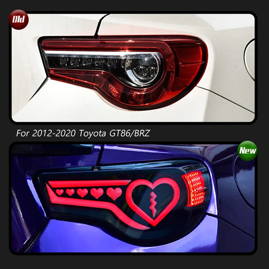 2012–2020 Subaru BRZ / GR86 Heart LED Tail Lights