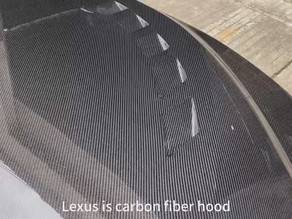 2021-2024 Lexus IS Carbon Fiber Hood Split Style